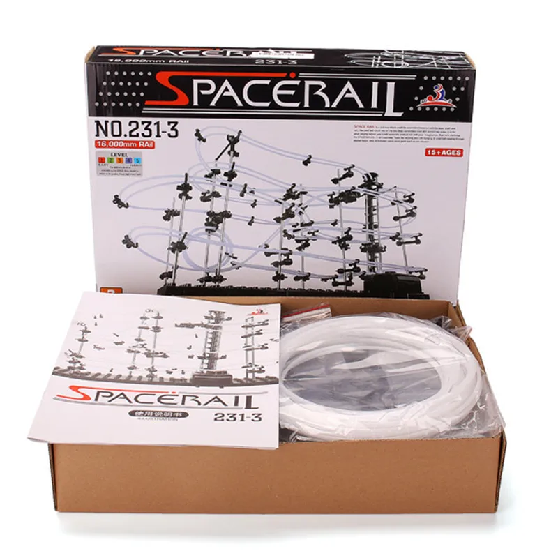 JIMITU SpaceRail Level 3 16000mm Rail Spacewarp DIY Model Track Line Intelligent Challenge for Educational Spacerail Toys
JIMITU SpaceRail Level 3 16000mm Rail Spacewarp DIY Model Track Line Intelligent Challenge for Educational Spacerail Toys