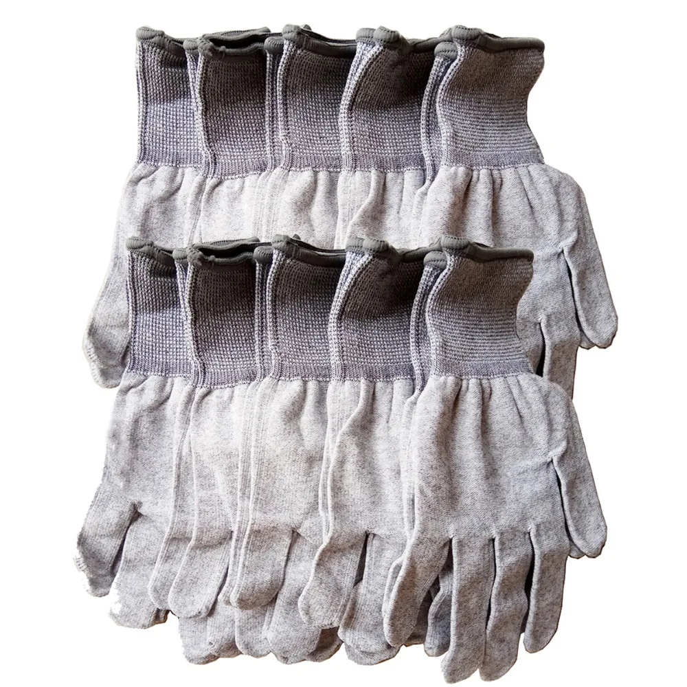 CNGZSY 10pairs Working Gloves Carbon Fiber Nylon Safety Protection Wearable Static-free Skid Proof Glove Car Accessories D08
CNGZSY 10pairs Working Gloves Carbon Fiber Nylon Safety Protection Wearable Static-free Skid Proof Glove Car Accessories D08