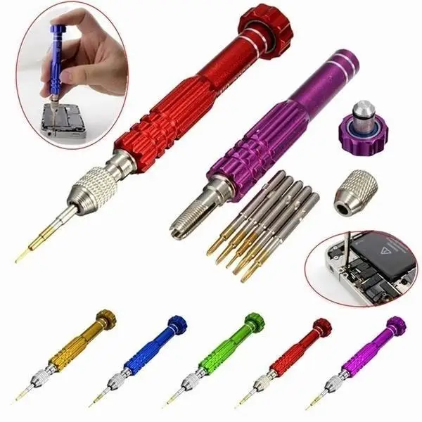 Screwdrivers Set for iphone for Xiaomi for Samsung 5 in 1 Cellphone Watch Repair Mixed Magnet Set Tool Kit
Screwdrivers Set for iphone for Xiaomi for Samsung 5 in 1 Cellphone Watch Repair Mixed Magnet Set Tool Kit