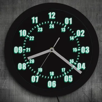 3D LED Neon Wall Clock Modern Design Military Time 24 Hours Nightlight Saat reloj de pared Watch World Time Zone Amateur Gift
3D LED Neon Wall Clock Modern Design Military Time 24 Hours Nightlight Saat reloj de pared Watch World Time Zone Amateur Gift