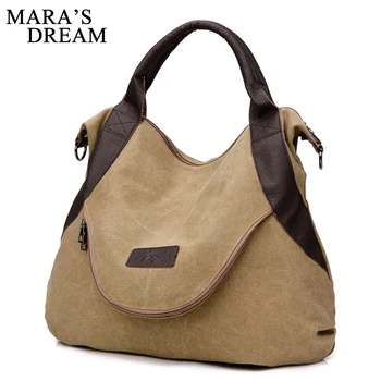 Mara's Dream Women Solid Canvas Tote Ladies Casual Shoulder Bag Foldable Reusable Shopping Bags Beach Bag Female Hand Bags
Mara's Dream Women Solid Canvas Tote Ladies Casual Shoulder Bag Foldable Reusable Shopping Bags Beach Bag Female Hand Bags