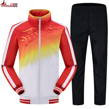 UNCO&BOROR Brand Tracksuit Men women Fashion Men's Sportswear Hoodies Set Casual Gradient Jakcet+Pants 2PCS Sweatshirts clothing
UNCO&BOROR Brand Tracksuit Men women Fashion Men's Sportswear Hoodies Set Casual Gradient Jakcet+Pants 2PCS Sweatshirts clothing