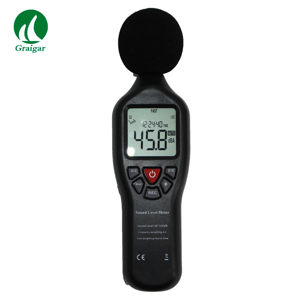 High Precision Digital Sound Level Meter Decibel Sensor TL-200 Measurement Range 30~130dB
High Precision Digital Sound Level Meter Decibel Sensor TL-200 Measurement Range 30~130dB