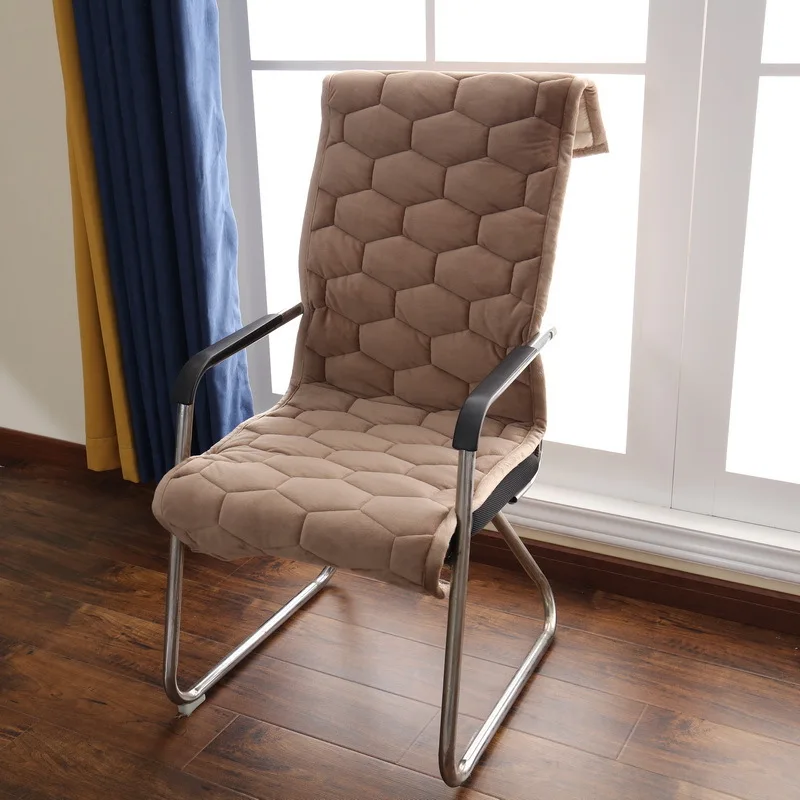Plush one-piece non-slip chair cushion Thicken solid color quilted one-piece office seat table chair cover spandex sofa cover
Plush one-piece non-slip chair cushion Thicken solid color quilted one-piece office seat table chair cover spandex sofa cover