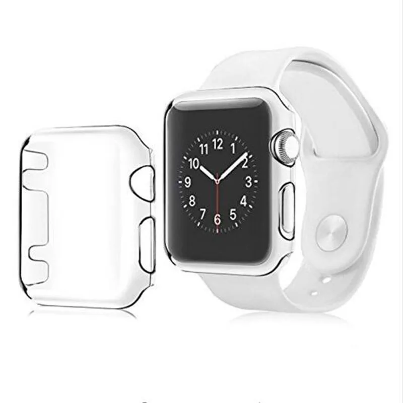 Transparent PC Hard Case Thin Full Shell Frame For iwatch Apple Watch Series 1/2/3 38mm 42mm Screen Protector Cover Protection
Transparent PC Hard Case Thin Full Shell Frame For iwatch Apple Watch Series 1/2/3 38mm 42mm Screen Protector Cover Protection