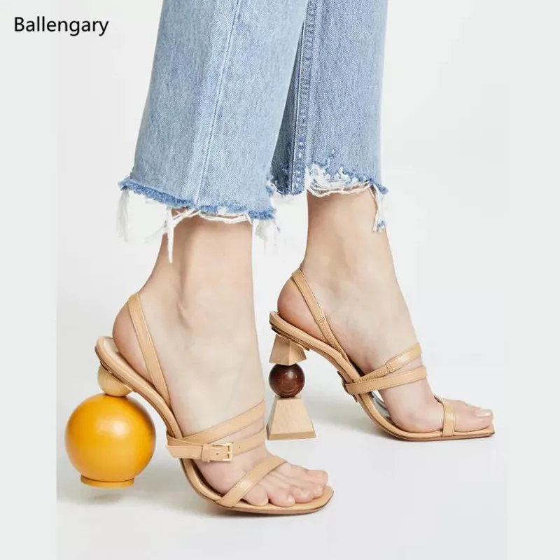 Sandales Femme 2018 Nouveau Strange High Heels Women Sandals Real Leather Nude Black Building Blocks Women Shoes Dress Pumps
Sandales Femme 2018 Nouveau Strange High Heels Women Sandals Real Leather Nude Black Building Blocks Women Shoes Dress Pumps