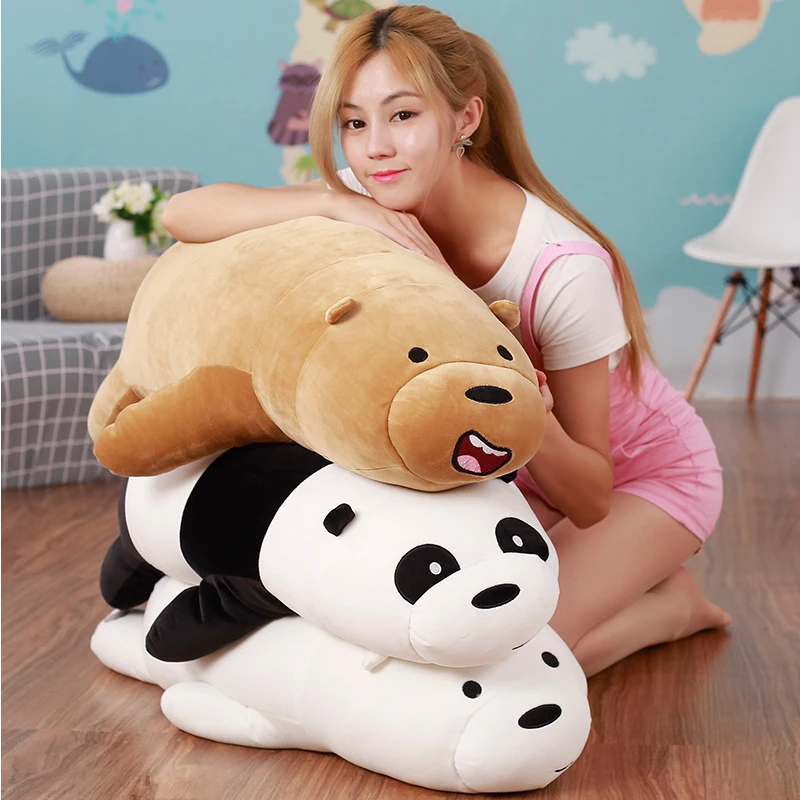 Kawaii We Bare Bears Plush Toy Cartoon Bear Stuffed Grizzly Gray Ice Bear Panda Soft Pliiow Cute Doll Kids Love Birthday Gift
Kawaii We Bare Bears Plush Toy Cartoon Bear Stuffed Grizzly Gray Ice Bear Panda Soft Pliiow Cute Doll Kids Love Birthday Gift