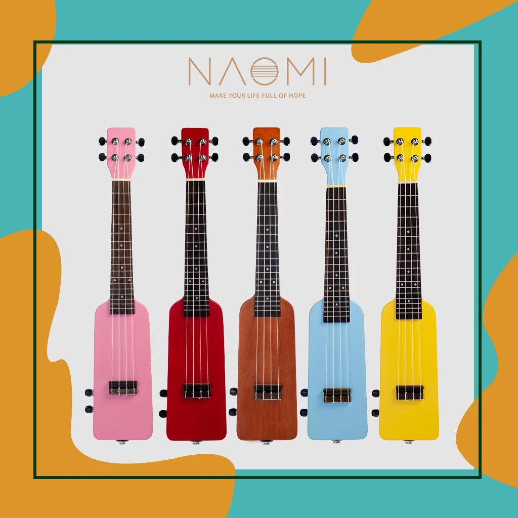 NAOMI 23' Inches Electric Ukulele Silence Electric Ukelele Bottle Shape 4 String Ukulele Accessories W/Gig Bag
NAOMI 23' Inches Electric Ukulele Silence Electric Ukelele Bottle Shape 4 String Ukulele Accessories W/Gig Bag