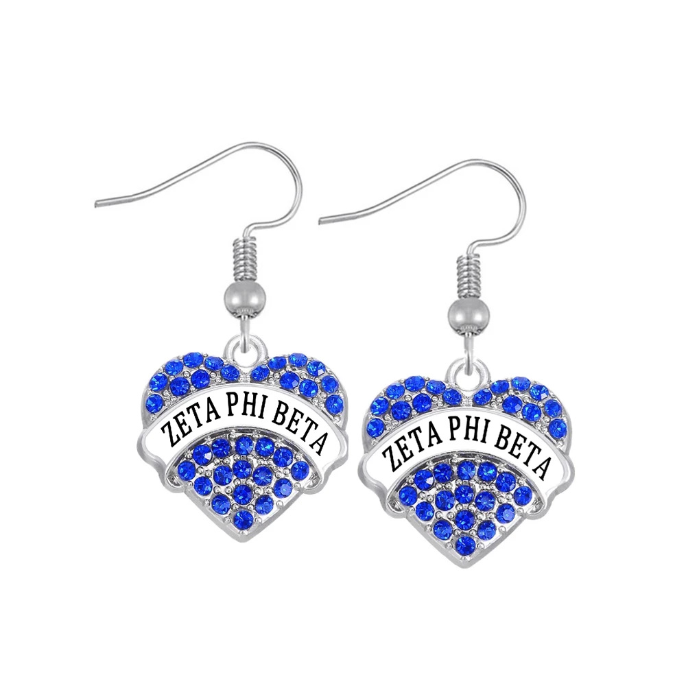Zinc ally metal crystal zeta phi beta delta sigma theta earring sorority fraternity member university group souvenir jewelry
Zinc ally metal crystal zeta phi beta delta sigma theta earring sorority fraternity member university group souvenir jewelry