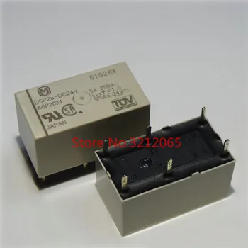10PCS/lot Relay DSP2A-DC5V AGP2029 DSP2A-DC12V AGP2023 DSP2A-DC24V AGP2024 5A 6PIN New original
10PCS/lot Relay DSP2A-DC5V AGP2029 DSP2A-DC12V AGP2023 DSP2A-DC24V AGP2024 5A 6PIN New original