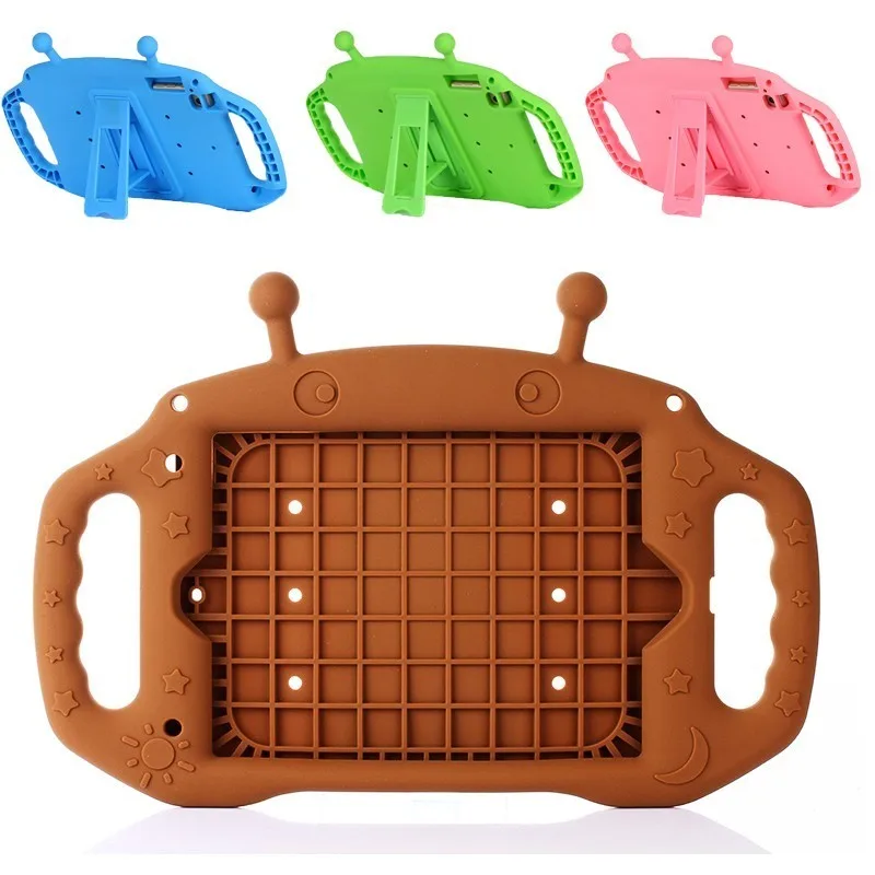 Robot Silicone Case for iPad mini 1 2 3 4 7.9 inch Case with Holder Stand Soft Cover for iPad Pro 5 6 2018 Air 2 9.7 inch Cases
Robot Silicone Case for iPad mini 1 2 3 4 7.9 inch Case with Holder Stand Soft Cover for iPad Pro 5 6 2018 Air 2 9.7 inch Cases