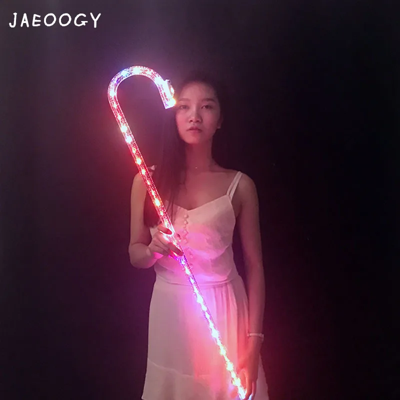 2019 New high quality LED lighting dance, crutches, jazz dance team, fluorescent props, concert, bar, nightclub, colorful
2019 New high quality LED lighting dance, crutches, jazz dance team, fluorescent props, concert, bar, nightclub, colorful