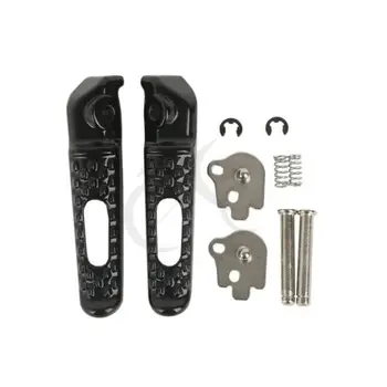 Motorcycle Rear Passenger Footrest Black Rear Footrest Foot Pegs For Honda CBR 1000RR 04-14 CBR600RR 03-14 
Motorcycle Rear Passenger Footrest Black Rear Footrest Foot Pegs For Honda CBR 1000RR 04-14 CBR600RR 03-14