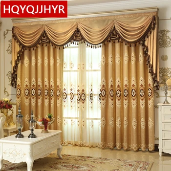 2016 European and American style luxury embroidered curtains for living Room sheer curtains for bedroom window curtain kitchen
2016 European and American style luxury embroidered curtains for living Room sheer curtains for bedroom window curtain kitchen