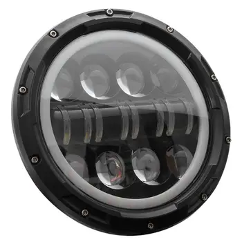 VODOOL Car Lights Headlight Accessories 7 inch 500W Round LED Headlight Angel Eye Light for Wrangler Car Truck SUV Lights Lamp
VODOOL Car Lights Headlight Accessories 7 inch 500W Round LED Headlight Angel Eye Light for Wrangler Car Truck SUV Lights Lamp