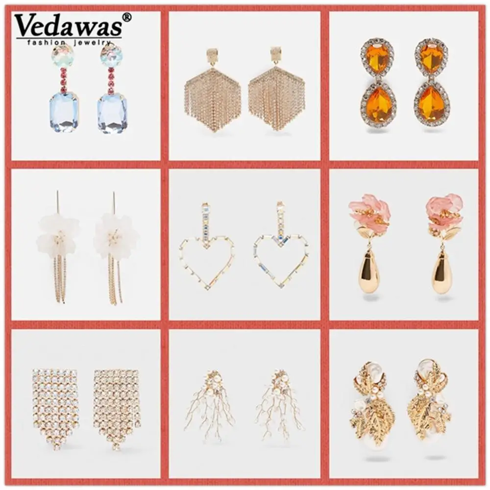 Vedawas ZA Earrings 2019 Boho Oorbellen Pendientes Trendy Handmade Statement Drop Dangle Earrings for Women Party Gifts xg3260
Vedawas ZA Earrings 2019 Boho Oorbellen Pendientes Trendy Handmade Statement Drop Dangle Earrings for Women Party Gifts xg3260