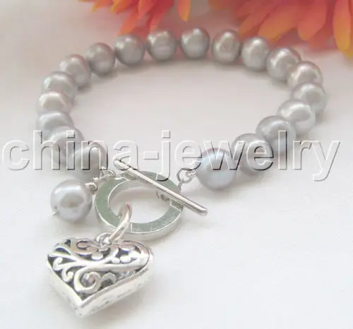 Beautiful 8" 10mm gray round freshwater pearl bracelet @^Noble style Natural Fine jewe SHIPPING new >>free shipping
Beautiful 8" 10mm gray round freshwater pearl bracelet @^Noble style Natural Fine jewe SHIPPING new >>free shipping