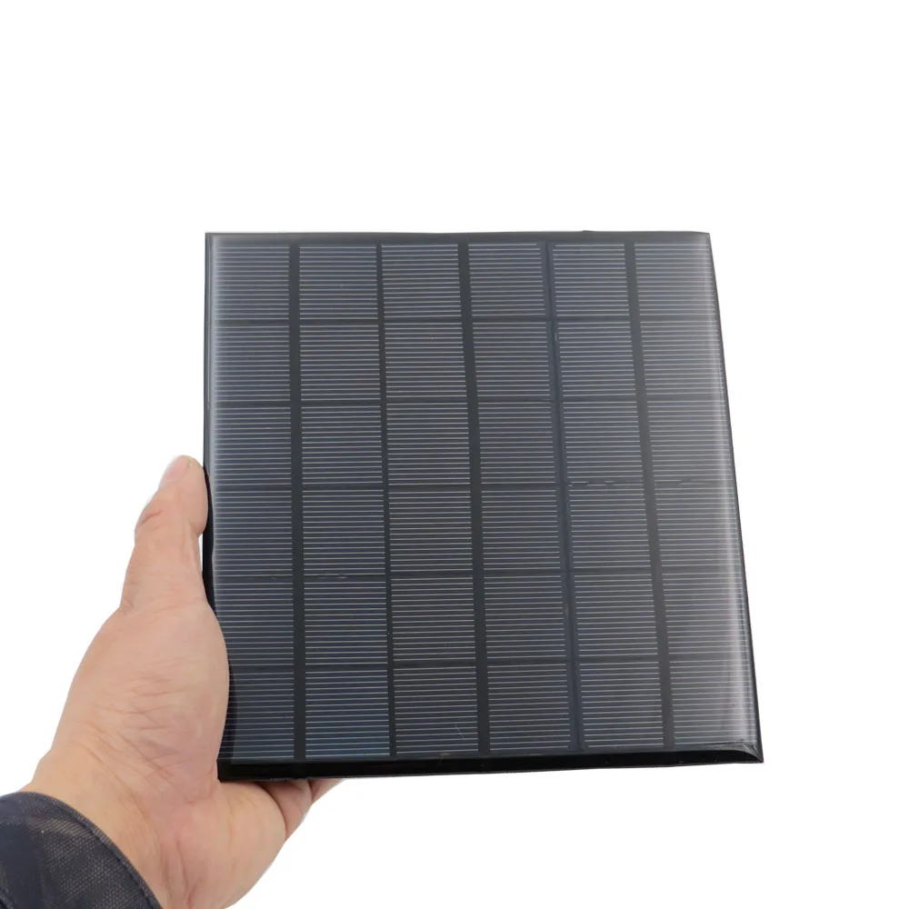 9V 462mA 4.2Watt 4.5W Solar Panel Standard Epoxy Monocrystalline Silicon DIY Battery Power Charge Module Mini Solar Cell toy
9V 462mA 4.2Watt 4.5W Solar Panel Standard Epoxy Monocrystalline Silicon DIY Battery Power Charge Module Mini Solar Cell toy