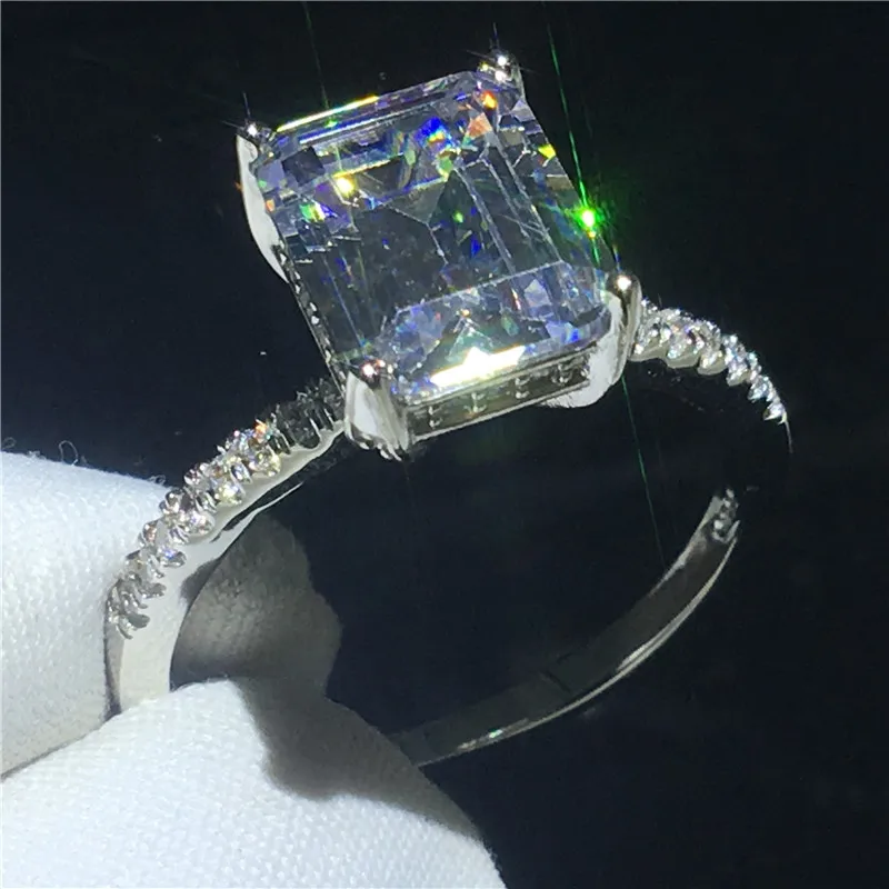 2018 Princess Cut ring 925 Sterling silver AAAAA sona Cz Stone Eternity wedding band ring for women Bridal Fashion Jewelry
2018 Princess Cut ring 925 Sterling silver AAAAA sona Cz Stone Eternity wedding band ring for women Bridal Fashion Jewelry