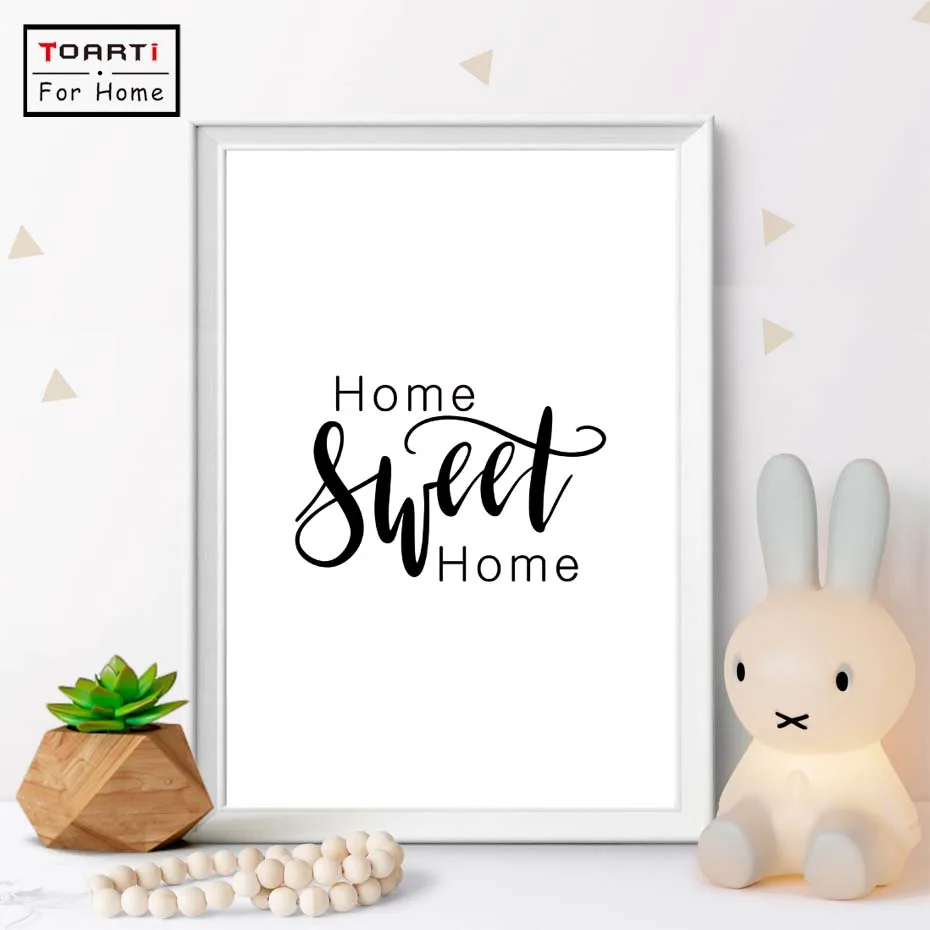 Modern Home Sweet Home Art Print Canvas Painting Pictures For Living Room Minimalist Black White Print Room Decor
Modern Home Sweet Home Art Print Canvas Painting Pictures For Living Room Minimalist Black White Print Room Decor