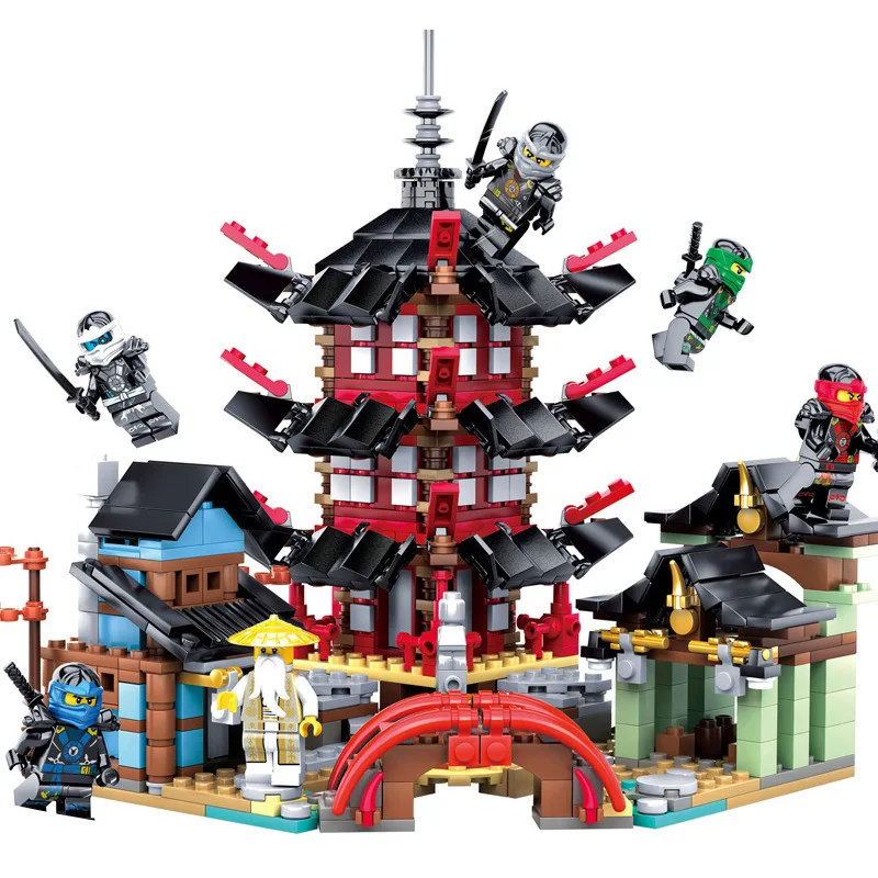 2018 Phantom Ninja Temple 810 Pcs Diy Building Block Sets Educational Toys For Children Compatible Ninjagoes
2018 Phantom Ninja Temple 810 Pcs Diy Building Block Sets Educational Toys For Children Compatible Ninjagoes