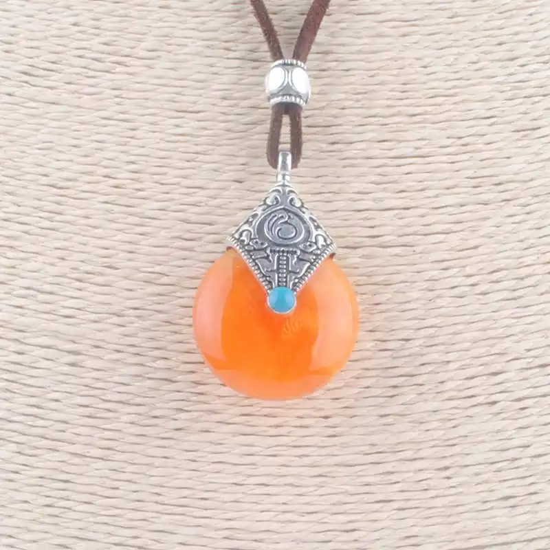 Resin Wax Necklace Pendants Imitation Honey Water Drop Nepal india Amulet Tibetan silver Pendant Necklaces PLML
Resin Wax Necklace Pendants Imitation Honey Water Drop Nepal india Amulet Tibetan silver Pendant Necklaces PLML