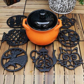 Antique Bird Cat Fish Owl Teapot Reindeer Fleur De Lis Designs Cast Iron Heat Insulation Table Decor Placemat Plate
Antique Bird Cat Fish Owl Teapot Reindeer Fleur De Lis Designs Cast Iron Heat Insulation Table Decor Placemat Plate