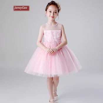 JaneyGao Flower Girl Dresses For Wedding Party Pageant Girl Formal Gown Little Girl Birthday Party Dresses Pink White Blue 2019
JaneyGao Flower Girl Dresses For Wedding Party Pageant Girl Formal Gown Little Girl Birthday Party Dresses Pink White Blue 2019