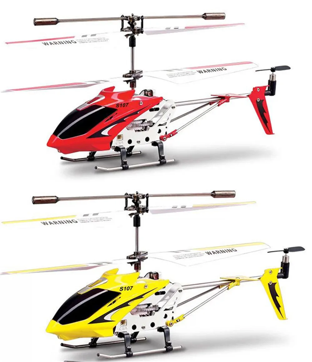 Original Syma S107G S107 Mini Drone 3CH RC Flying Toy Gyro Radio Control Metal Alloy Fuselage RC Helicopter Mini Copter Toy Gift25