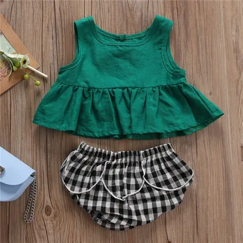 Summer Kids Girls Dresses Baby Girls Fashion top+underpants 2pcs suit set Children Clothing
Summer Kids Girls Dresses Baby Girls Fashion top+underpants 2pcs suit set Children Clothing