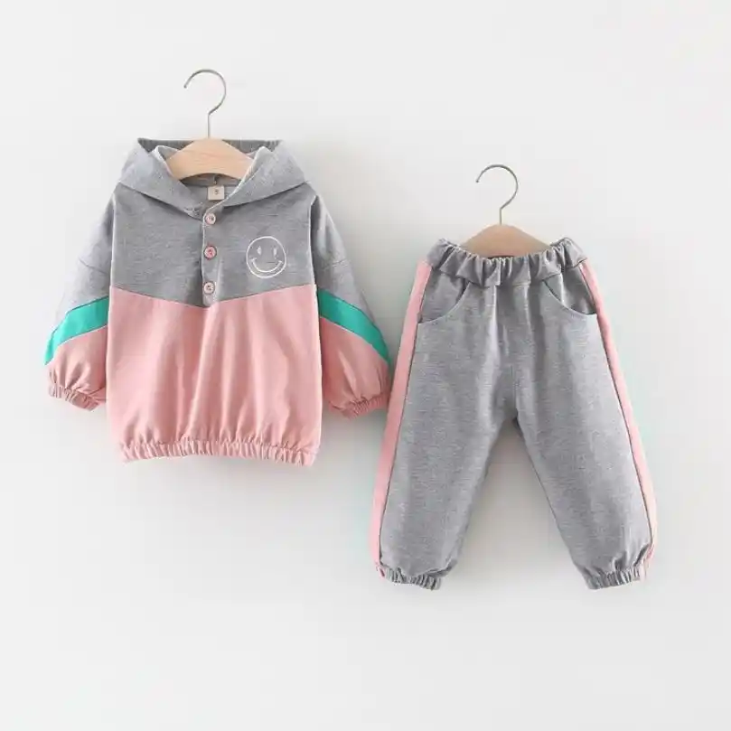 toddler suits baby girl boys clothing infant jacket pants 2pcs