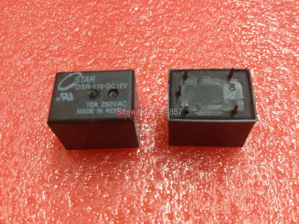 OSR-110-DC12V OSR-110-12V OSR-110-12VDC 5PINS 10A250VAC 12VDC Power Relay original New
OSR-110-DC12V OSR-110-12V OSR-110-12VDC 5PINS 10A250VAC 12VDC Power Relay original New