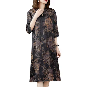 summer vintage Print dress women 2019 spring new Loose Large size L-5XL A-Line dress elegant Pockets V-Neck dress women
summer vintage Print dress women 2019 spring new Loose Large size L-5XL A-Line dress elegant Pockets V-Neck dress women