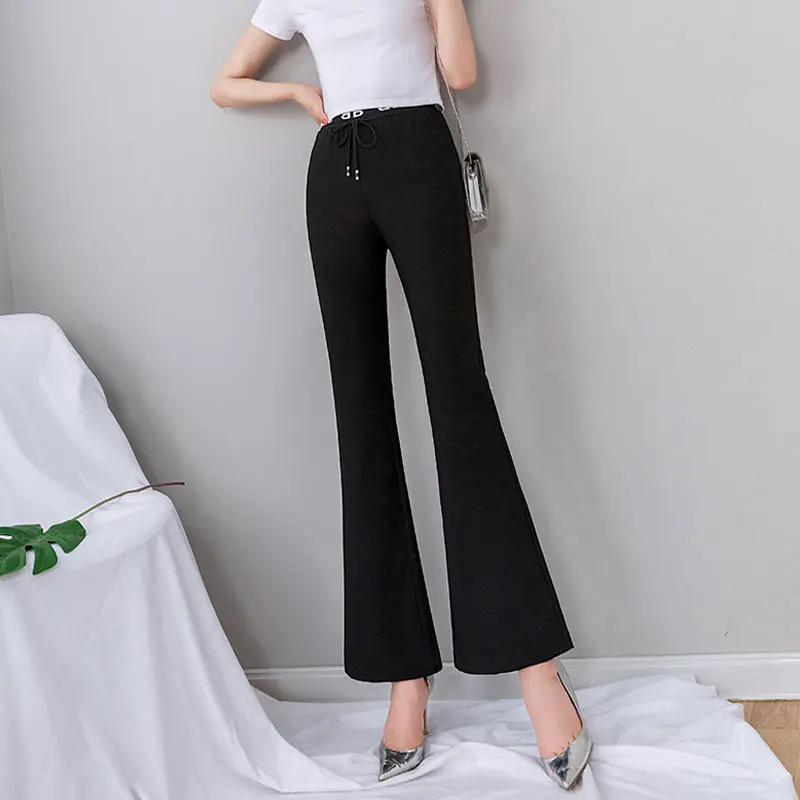 Black High Waist Flare Pants Women Full Length Office Lady Pants Elegant Trousers Women 2019 Summer Plus Size Bell Bottom Pants
Black High Waist Flare Pants Women Full Length Office Lady Pants Elegant Trousers Women 2019 Summer Plus Size Bell Bottom Pants