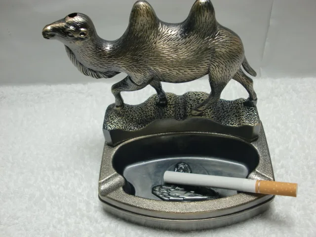 Wholesale High-grade The camel tinplate Ashtray Creative Smoking Accessories with Lighter
Wholesale High-grade The camel tinplate Ashtray Creative Smoking Accessories with Lighter