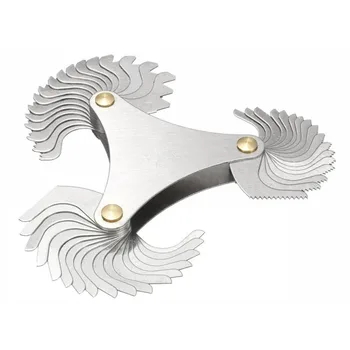 HOT 51xBlades Metric 60 degree Thread Gauge Gage Screw Pitch UNC 4-84 Measuring Tool
HOT 51xBlades Metric 60 degree Thread Gauge Gage Screw Pitch UNC 4-84 Measuring Tool
