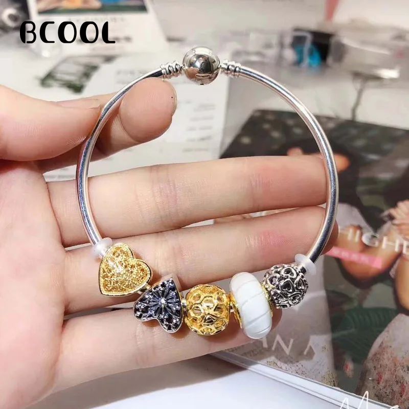 BCOOL DIY Jewelry Female Charm Fashion Silver 925 Original Bracelet, Suitable for Female Love Orange Bracelet Jewelry Gift
BCOOL DIY Jewelry Female Charm Fashion Silver 925 Original Bracelet, Suitable for Female Love Orange Bracelet Jewelry Gift