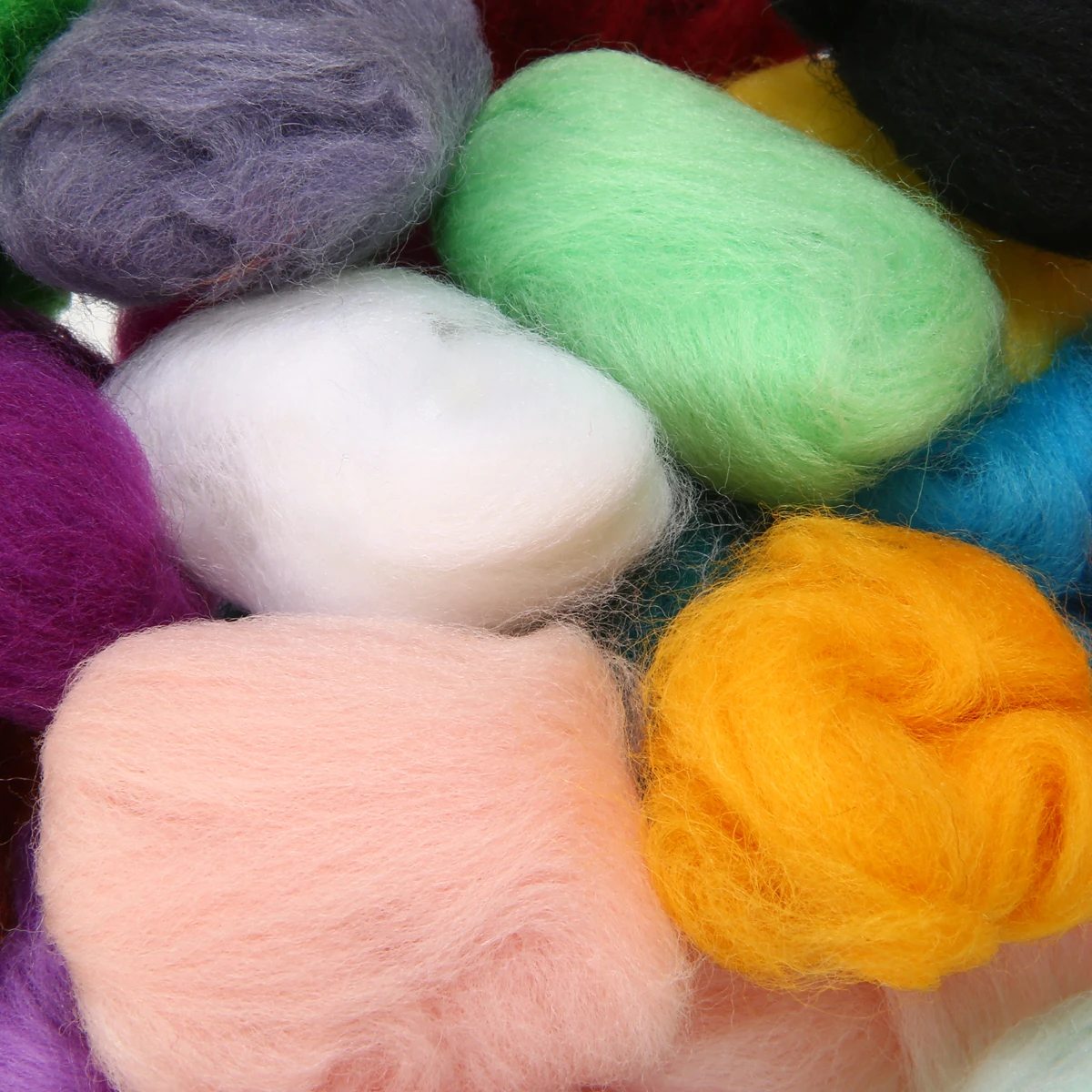 36 Color 3g Wool Felt Roving Felting Wool Fiber Starter Handmade DIY Kit For Needle Felting Doll Animals Bear Model Toy Gifts