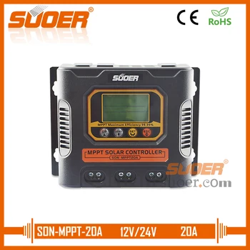 Suoer【 MPPT Charge Controller 】 solar charge controller mppt controller 20A charge controller(SON-MPPT-20A)
Suoer【 MPPT Charge Controller 】 solar charge controller mppt controller 20A charge controller(SON-MPPT-20A)