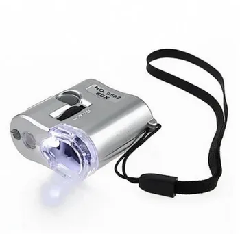 60X Microscope Jade Jewelry Appraisal Loupe Mini Magnifier With LED UV Light
60X Microscope Jade Jewelry Appraisal Loupe Mini Magnifier With LED UV Light