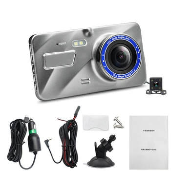 Dash Cam New Dual Lens Car DVR Camera Full HD 1080P 4" IPS Front+Rear Mirror Night Vision Video Recorder Parking Monitor
Dash Cam New Dual Lens Car DVR Camera Full HD 1080P 4" IPS Front+Rear Mirror Night Vision Video Recorder Parking Monitor