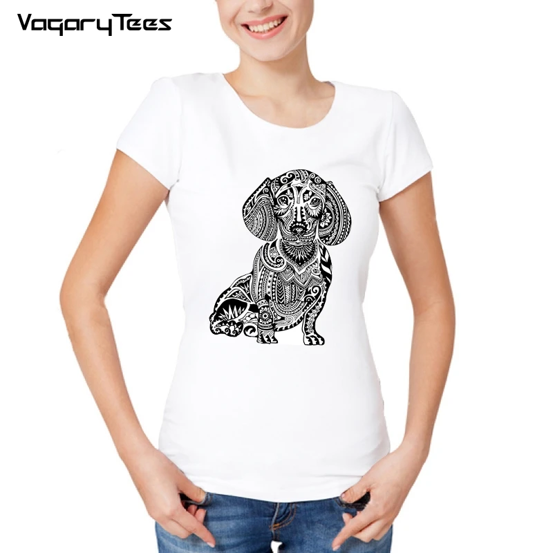Novelty Polynesian Dachshunds Dog Look Back T-Shirt Summer Fashion Women T Shirt Funny Animal Print Tops Female Casual Tees
Novelty Polynesian Dachshunds Dog Look Back T-Shirt Summer Fashion Women T Shirt Funny Animal Print Tops Female Casual Tees
