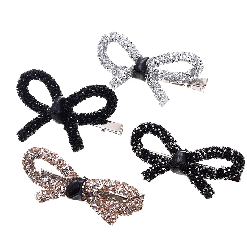 M MISM New Bow Tie Rhinestone Hair Clips Headwear Girls Hairgrips Barrettes Hair Accessories for Women Princess Hairpins Jewerly
M MISM New Bow Tie Rhinestone Hair Clips Headwear Girls Hairgrips Barrettes Hair Accessories for Women Princess Hairpins Jewerly