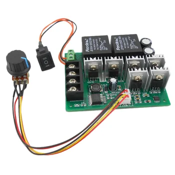 12V24V36V High-power 40A Positive Inversion Motor Speed Controller Brush Motor Forward Turn Controller
12V24V36V High-power 40A Positive Inversion Motor Speed Controller Brush Motor Forward Turn Controller