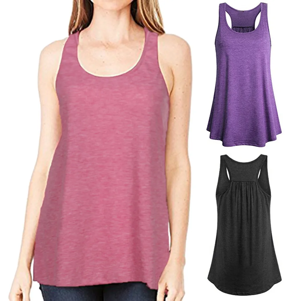 Sleeveless Sport Solid Flowy Cotton Racerback Tank Bluses Top Vest women's cottonhirt underwear women Camisole 2018
Sleeveless Sport Solid Flowy Cotton Racerback Tank Bluses Top Vest women's cottonhirt underwear women Camisole 2018