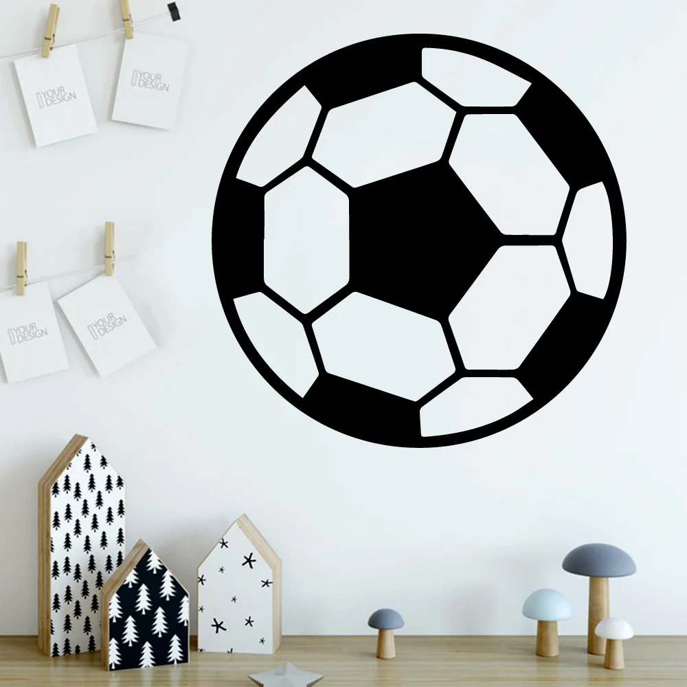 Lovely Soccer Wall Stickers Modern Fashion Wall Sticker Decor Living Room Bedroom Removable Wall Decal Mural
Lovely Soccer Wall Stickers Modern Fashion Wall Sticker Decor Living Room Bedroom Removable Wall Decal Mural
