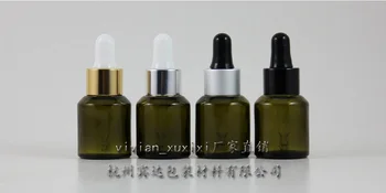 15ml olive green Glass Essential Oil Bottle With aluminum dropper cap.the bottom of bottle is thin,Essential Oil Container
15ml olive green Glass Essential Oil Bottle With aluminum dropper cap.the bottom of bottle is thin,Essential Oil Container