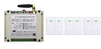 DC12V 24V 36V 48V 2CH Wireless Remote Control Switch Receiver + 3*Wall Panel Remote Transmitter Sticky Remote Smart Home Switch
DC12V 24V 36V 48V 2CH Wireless Remote Control Switch Receiver + 3*Wall Panel Remote Transmitter Sticky Remote Smart Home Switch