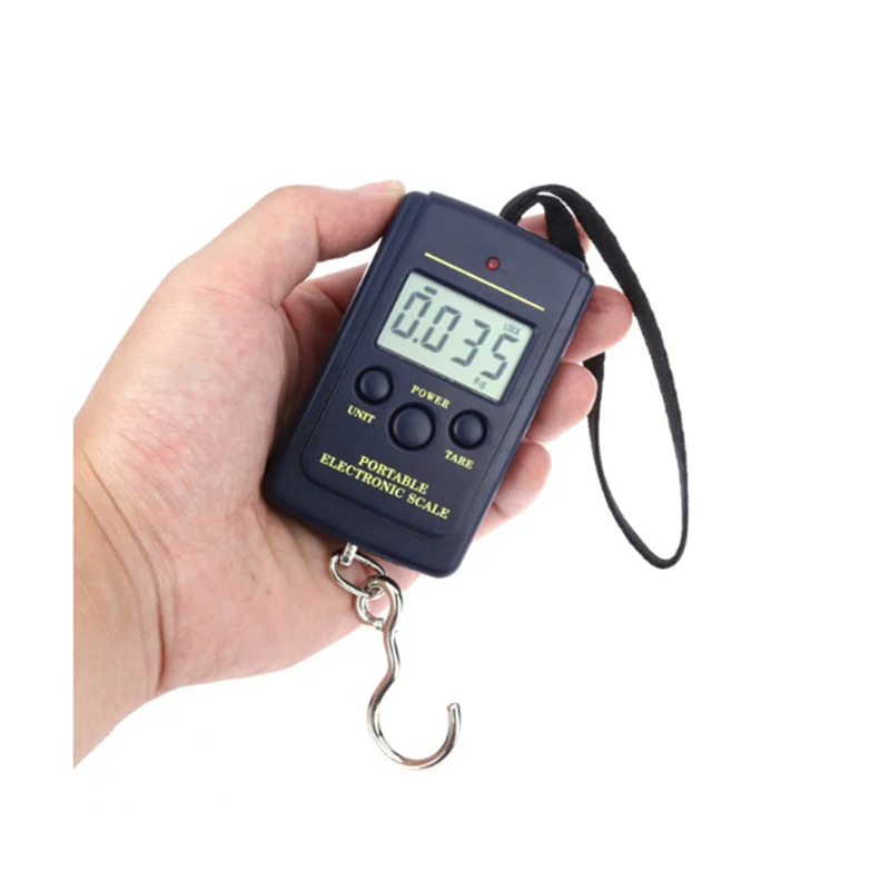 Electronic Digital Scale Luggage Weight Scale 0.01kg To 40kg Digital Portable Electronic Hanging Hook Scale
Electronic Digital Scale Luggage Weight Scale 0.01kg To 40kg Digital Portable Electronic Hanging Hook Scale