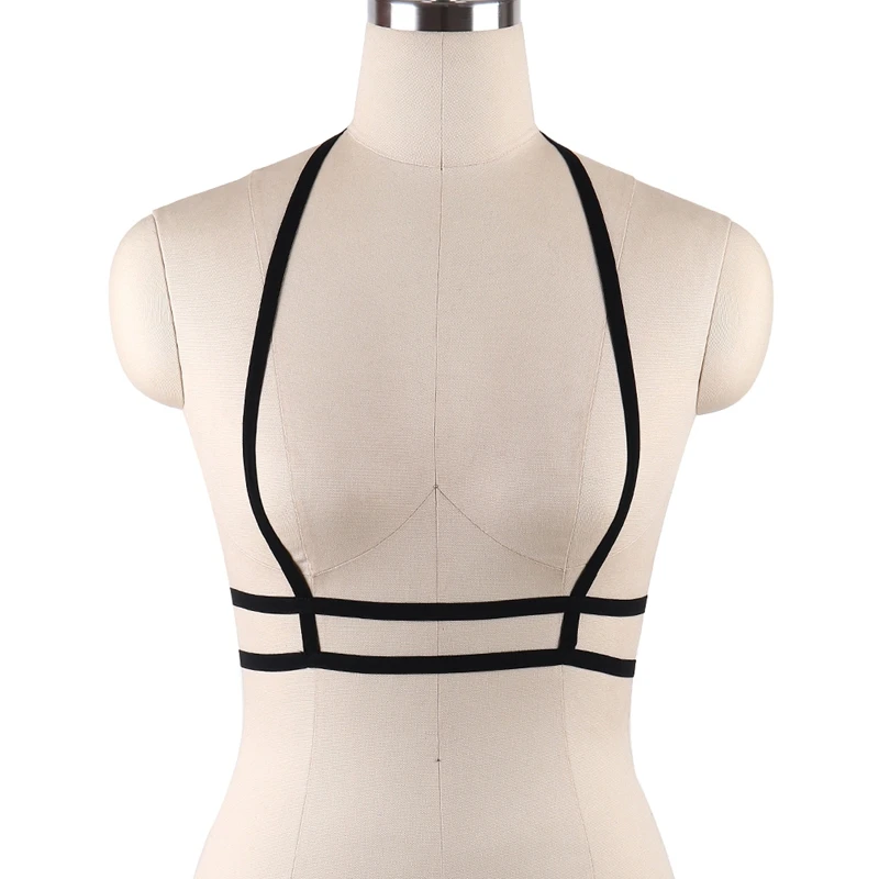 Women Sexy Bondage Harness Lingerie Fashion Sexy Cage Bra Gothic Bralette Harajuku Crop Top Body Harness 90s Sexy Bodysuit
Women Sexy Bondage Harness Lingerie Fashion Sexy Cage Bra Gothic Bralette Harajuku Crop Top Body Harness 90s Sexy Bodysuit